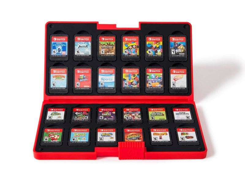 PowerA Game-Card-Aufbewahrungsbox XL für Nintendo Switch - Helden versus Schurken
