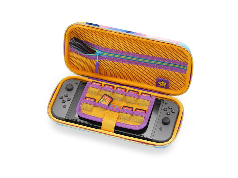 PowerA Schutzhülle für Nintendo Switch (OLED-Modell), Nintendo Switch und Nintendo Switch Lite - Farbspritzer-Helden