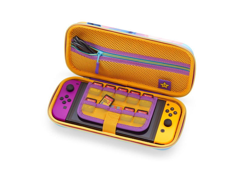 PowerA Schutzhülle für Nintendo Switch (OLED-Modell), Nintendo Switch und Nintendo Switch Lite - Farbspritzer-Helden