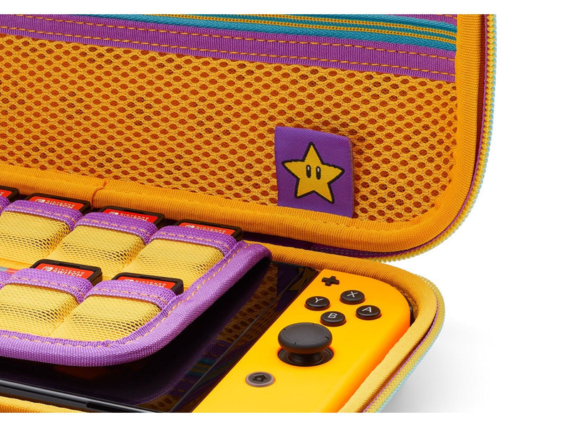 PowerA Schutzhülle für Nintendo Switch (OLED-Modell), Nintendo Switch und Nintendo Switch Lite - Farbspritzer-Helden