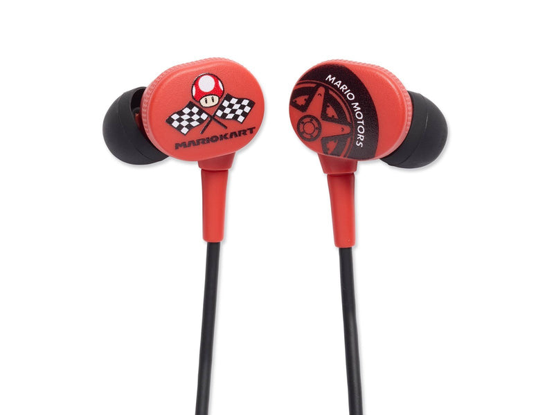 PowerA Wired Earbuds for Nintendo Switch - Mario Kart Motors