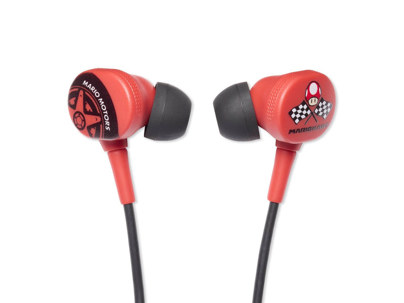 PowerA Wired Earbuds for Nintendo Switch - Mario Kart Motors