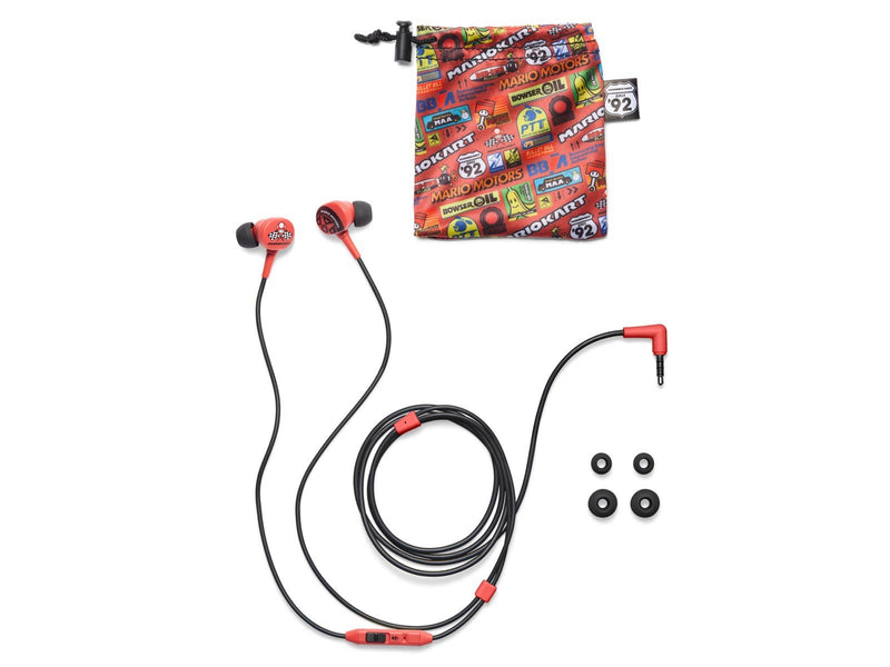 PowerA Wired Earbuds for Nintendo Switch - Mario Kart Motors
