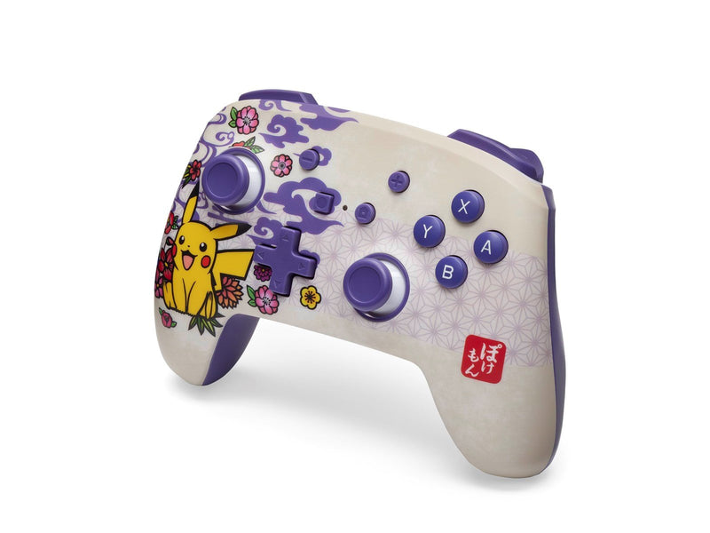 PowerA Verbesserter kabelloser Controller für Nintendo Switch - Pikachu-Blüte