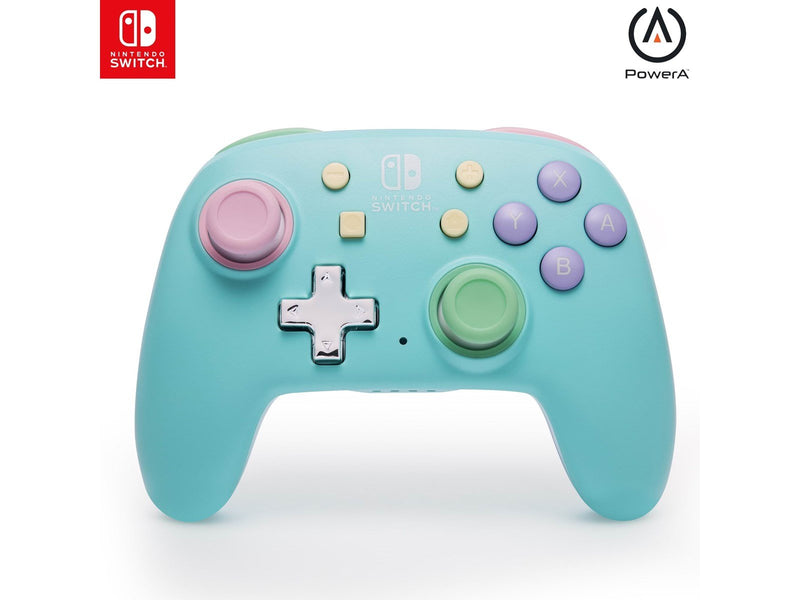 PowerA Nano Verbesserter kabelloser Controller für Nintendo Switch - Frühlingstraum