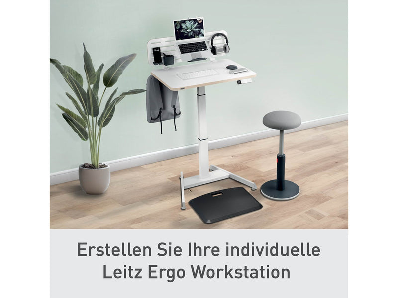 Leitz Ergo Pegboard Schreibtisch-Organizer mit Laptophalter, 80x25 cm