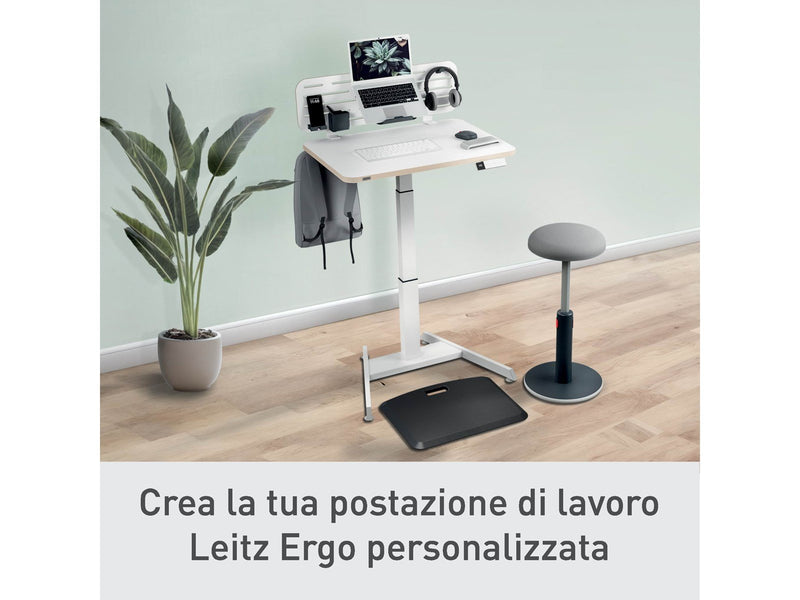 Leitz Ergo Pegboard Schreibtisch-Organizer mit Laptophalter, 80x25 cm