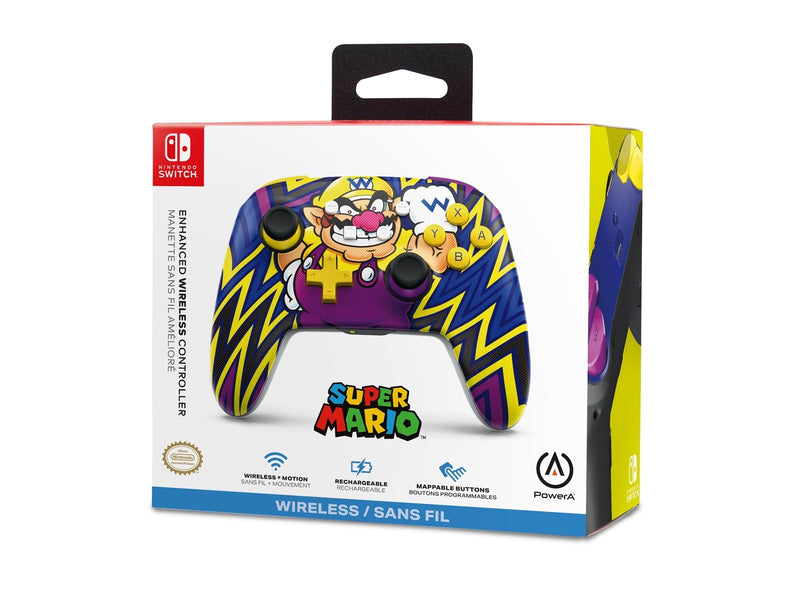 PowerA Verbesserter kabelloser Controller für Nintendo Switch - Wario
