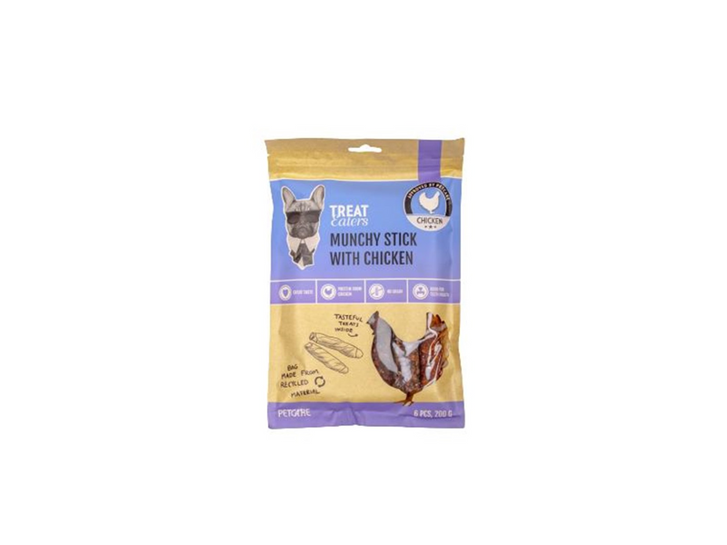 Treateaters - Munchy chicken roll 6 pcs