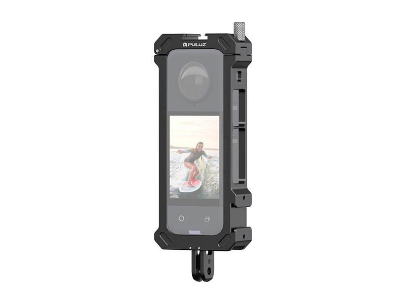 Puluz Metal protective cage with tripod adapter for Insta360 X4