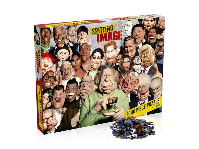 Winning Moves Puzzle - Spitting Image (1000 pieces) Boden