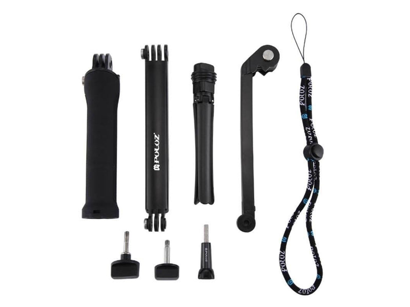 Puluz Folding Stick Selfie Stick/Tripod PU202 black