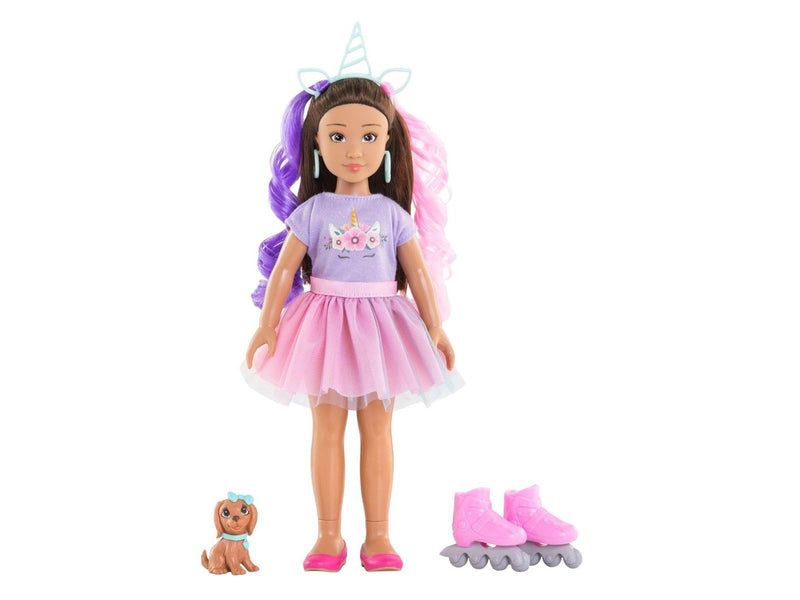 Corolle Girls - Luna Unicorn Fashion Doll Set