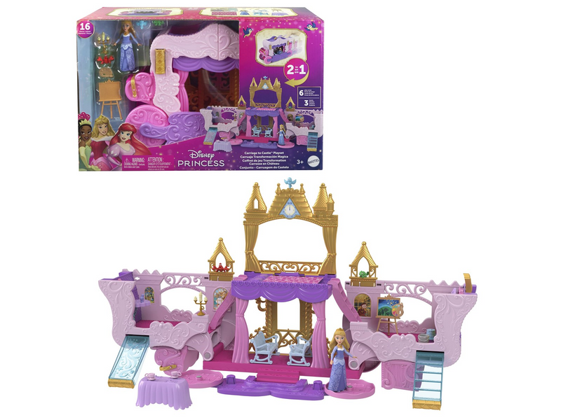 Disney Princess Carriage to Castle Playset