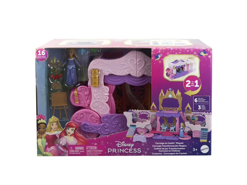 Disney Princess Carriage to Castle Playset