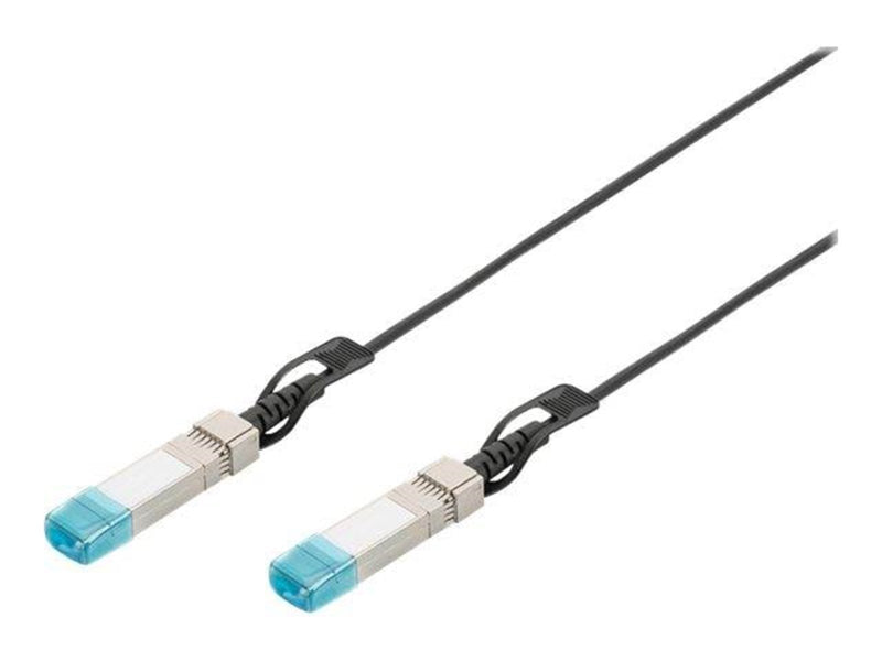 DIGITUS Professional 10GBase direct attach cable - 1 m - Schwarz - 1 meter