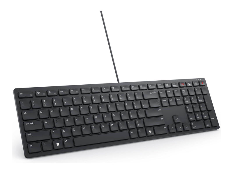 Dell Wired Collaboration Keyboard KB525C - keyboard - QWERTY - Icelandic - black Input Device - Tastaturen - Isländisch - Schwar