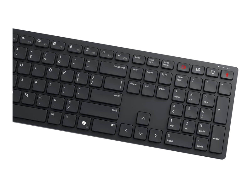 Dell Wired Collaboration Keyboard KB525C - keyboard - QWERTY - Spanish - black Input Device - Tastaturen - Spanisch - Schwarz