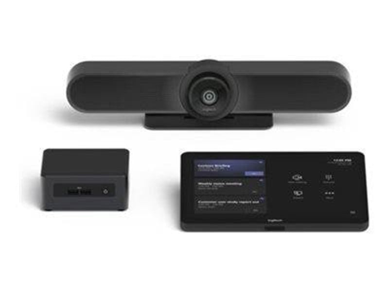 Logitech Small Microsoft Teams Rooms with Tap + MeetUp + ASUS NUC