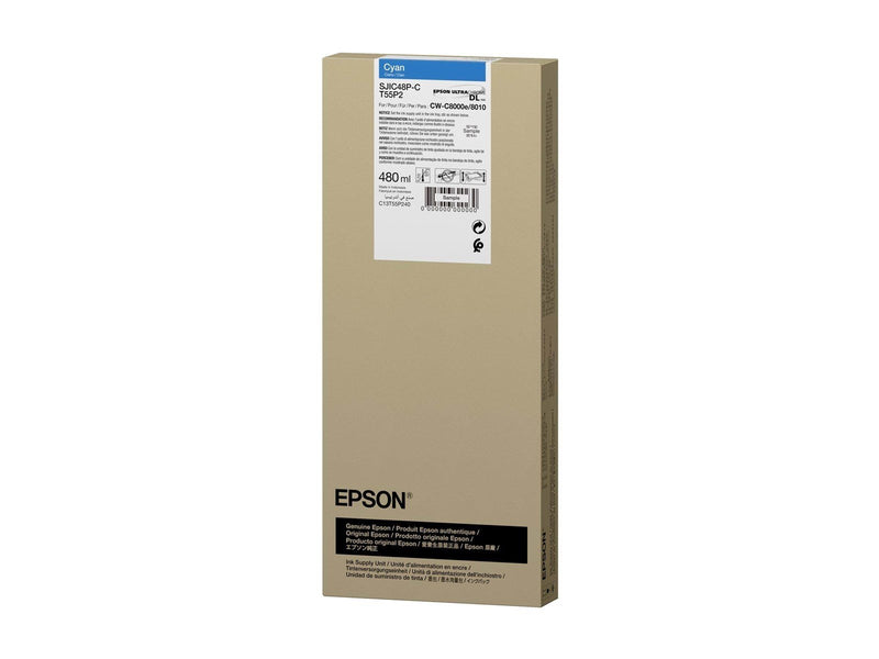 Epson T55P2 - cyan - original - ink pack - Tinten-Pack Cyan
