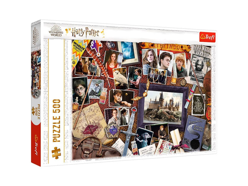 Trefl Puzzle - Harry Potter - Hogwarts Memories (500 pieces) Boden