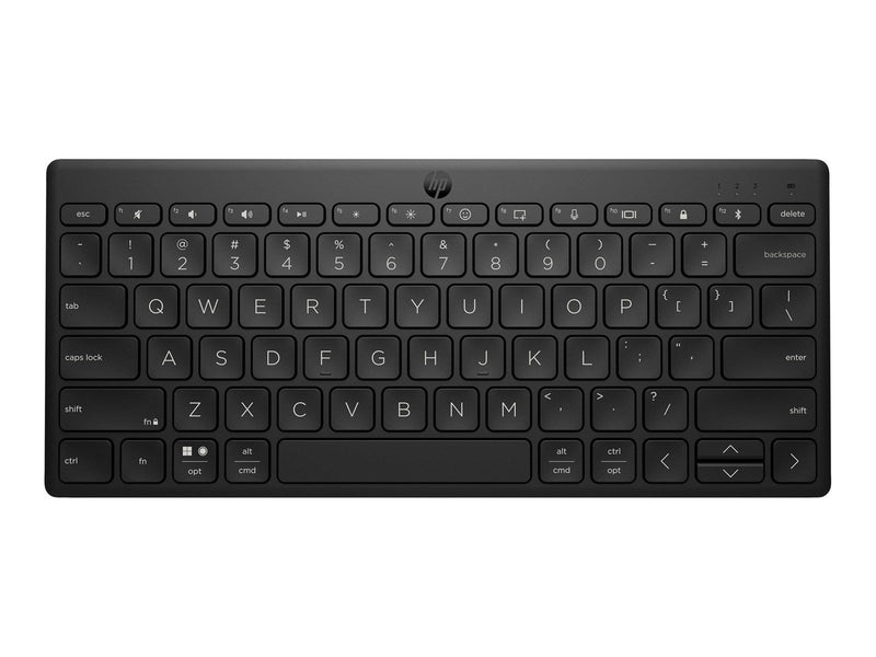 HP 355 Compact Multi-Device - Tastaturen - Englisch - Schwarz