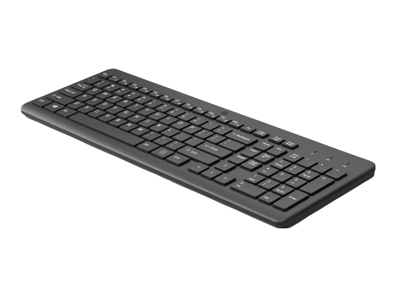HP 225 - Tastaturen - Englisch - Schwarz
