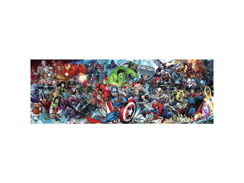Trefl Puzzle - MARVEL - Panorama - Join the Marvel Universe (1000 pieces) Boden