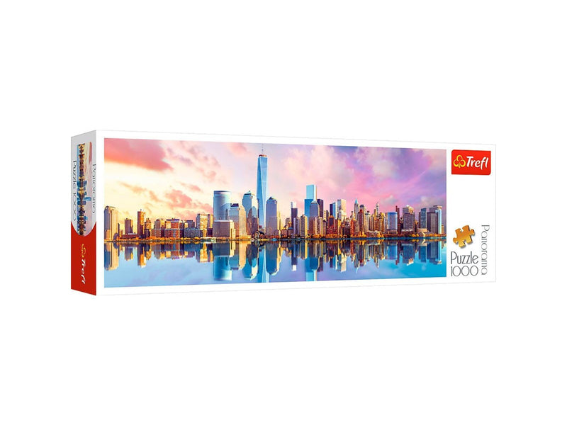Trefl Puzzle - Panorama - Manhattan (1000 pieces) Boden
