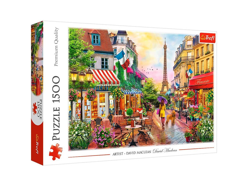 Trefl Puzzle - Charming Paris (1500 pieces) Boden