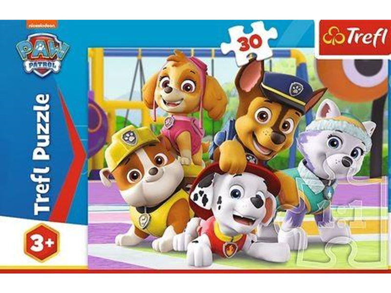 Trefl Puzzle - PAW Patrol - Paw Patrol always on time (30 pieces) Boden