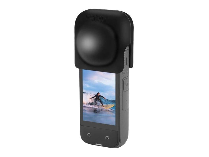 Puluz silicone lens cover for Insta360 X4 (black)