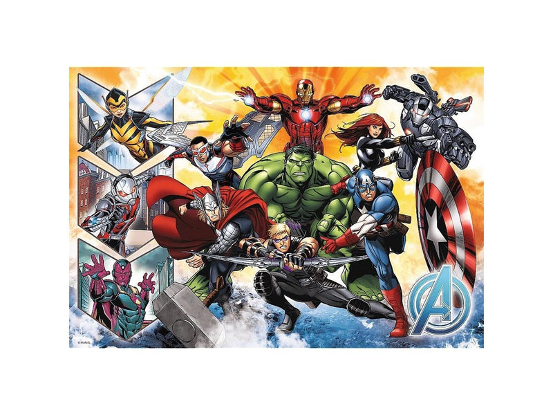 Trefl Puzzle - Marvel - The power of the Avengers (100 pieces) Boden
