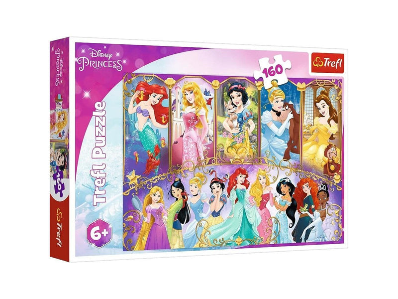 Trefl Puzzle - Princess - Princesses portraits (160 pieces) Boden