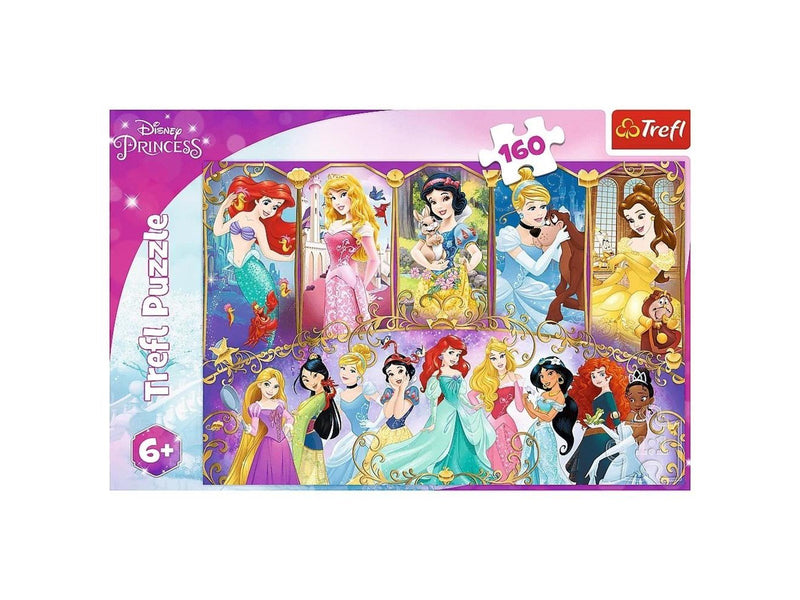 Trefl Puzzle - Princess - Princesses portraits (160 pieces) Boden