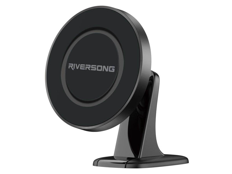 Riversong MagClip 03 Magnetic iPhone 12-15 Holder For Cars Black