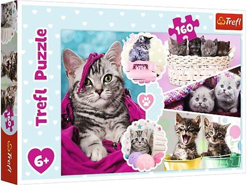 Trefl Puzzle - Lovely kittens (160 pieces) Boden