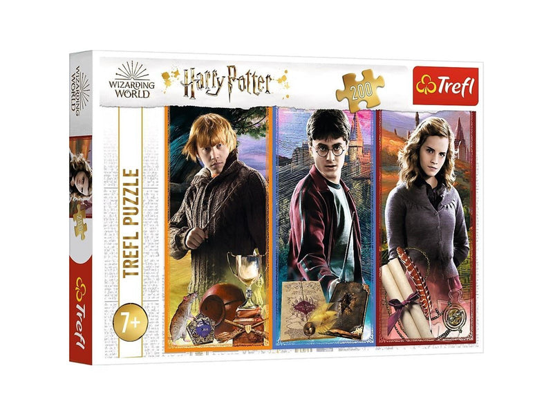Trefl Puzzle - Harry Potter - In the world of magic and witchcraft (200 pieces) Boden