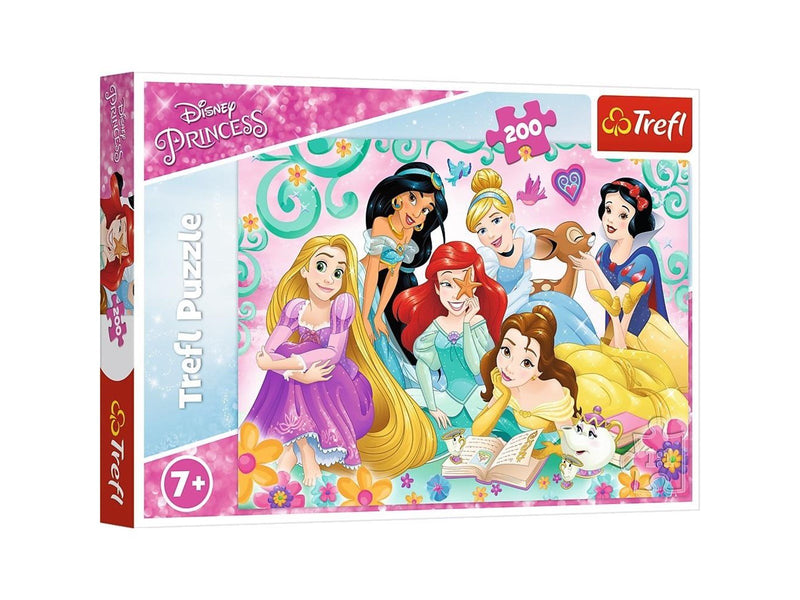 Trefl Puzzle - Princess - Happy world of Princesses (200 pieces) Boden