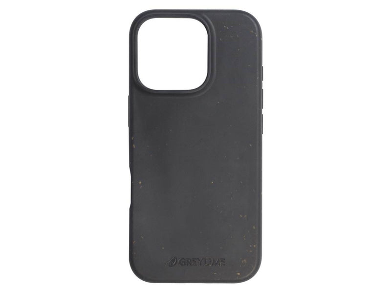 GreyLime iPhone 16 Pro Biodegradable Cover Black
