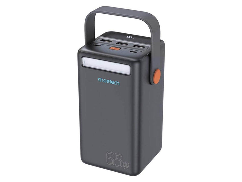 Choetech B664 Mini Power Station powerbank 50000mAh 65W (black) Powerbank (Akku) - schwarz - 50000 mAh