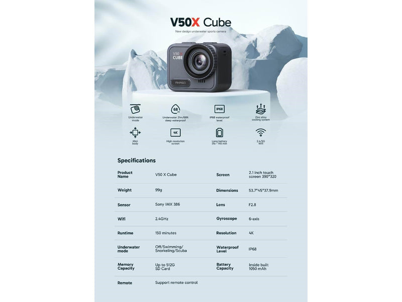 Akaso V50X Cube