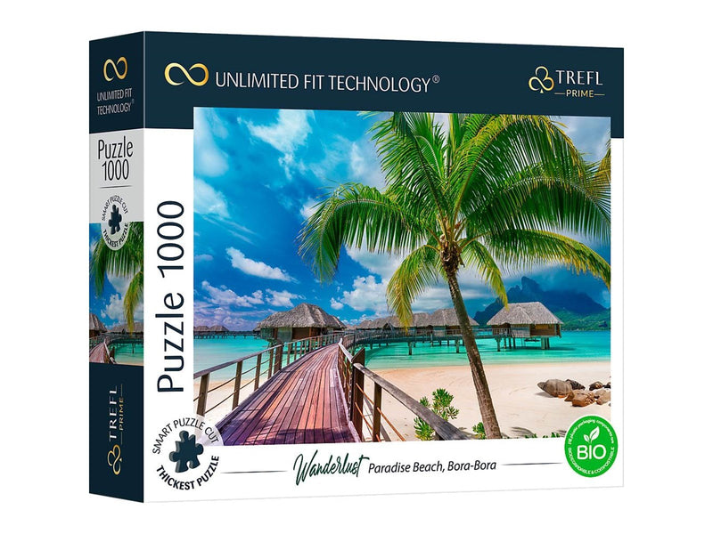 Trefl Puzzle - Unlimited Fit - Paradise Beach Bora-Bora (1000 pieces) Boden