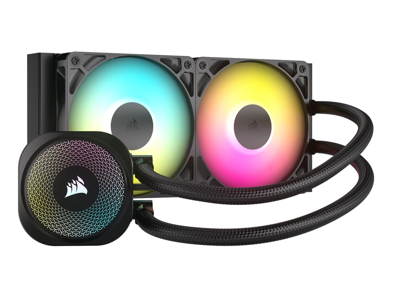 Corsair NAUTILUS 240 ARGB Black - CPU-Wasserkühlung - Max 36 dBA