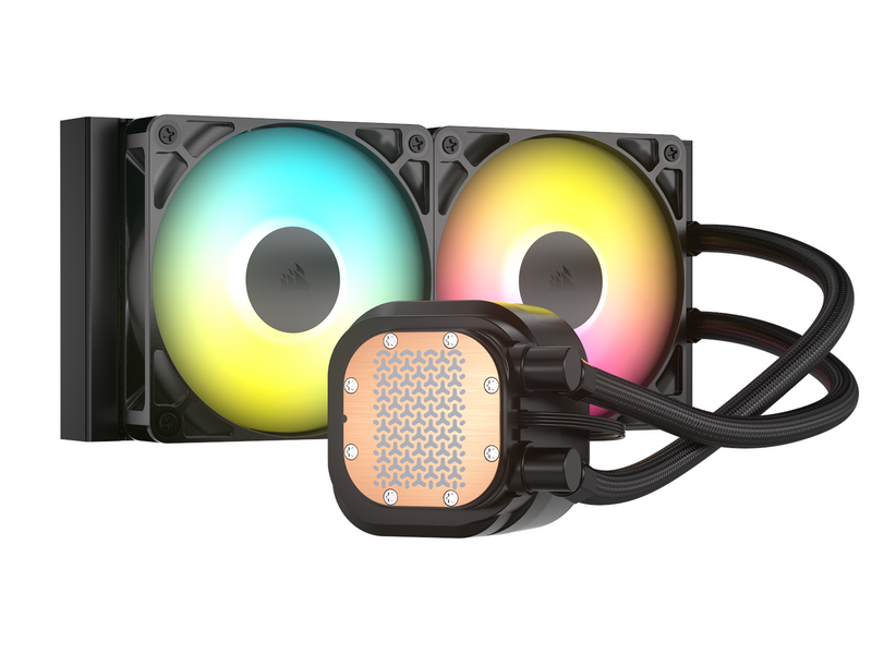 Corsair NAUTILUS 240 ARGB Black - CPU-Wasserkühlung - Max 36 dBA