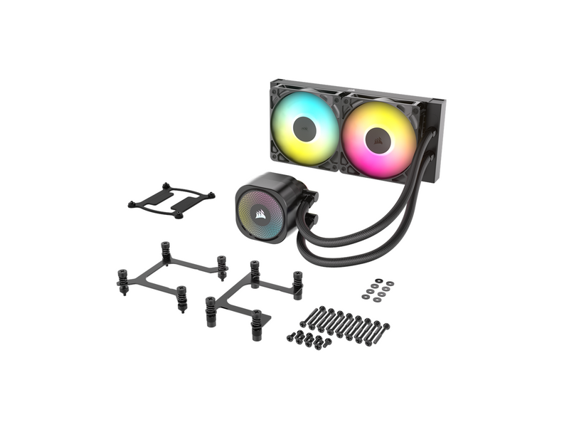 Corsair NAUTILUS 240 ARGB Black - CPU-Wasserkühlung - Max 36 dBA