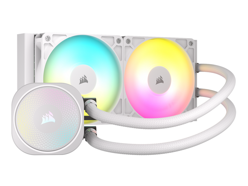 Corsair NAUTILUS 240 ARGB White - CPU-Wasserkühlung - Max 36 dBA