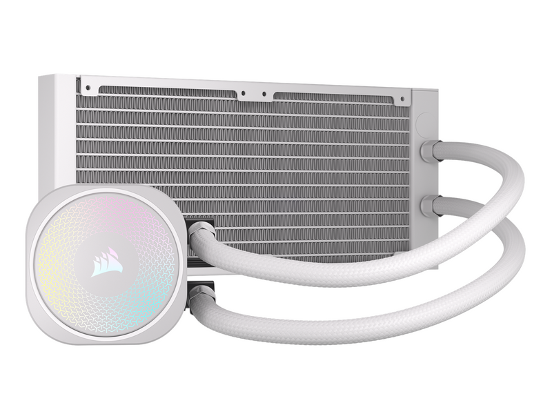 Corsair NAUTILUS 240 ARGB White - CPU-Wasserkühlung - Max 36 dBA