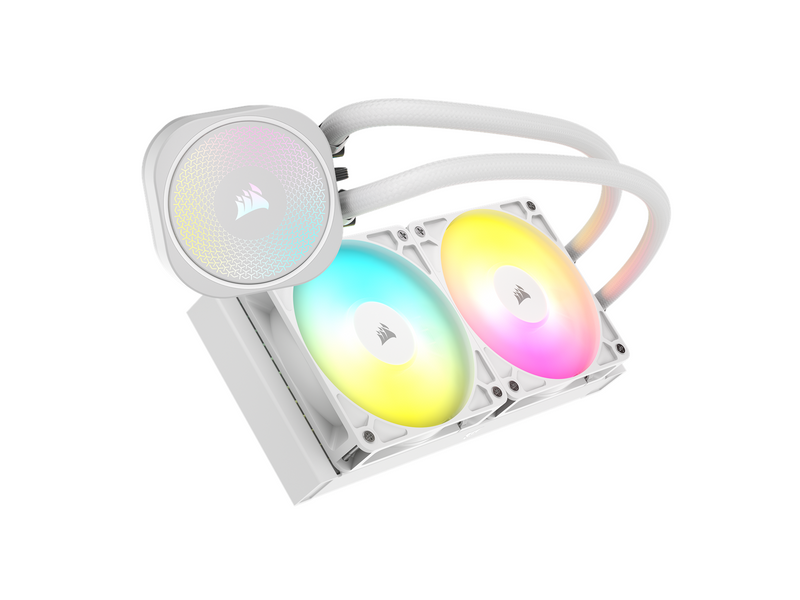 Corsair NAUTILUS 240 ARGB White - CPU-Wasserkühlung - Max 36 dBA