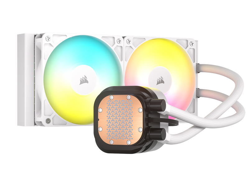 Corsair NAUTILUS 240 ARGB White - CPU-Wasserkühlung - Max 36 dBA